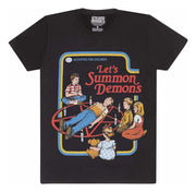 Steven Rhodes T-shirt Lets Summon Demons Black Tamanho XXL