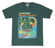 Steven Rhodes T-shirt Let's Plant A Magical Garden Green Tamanho M
