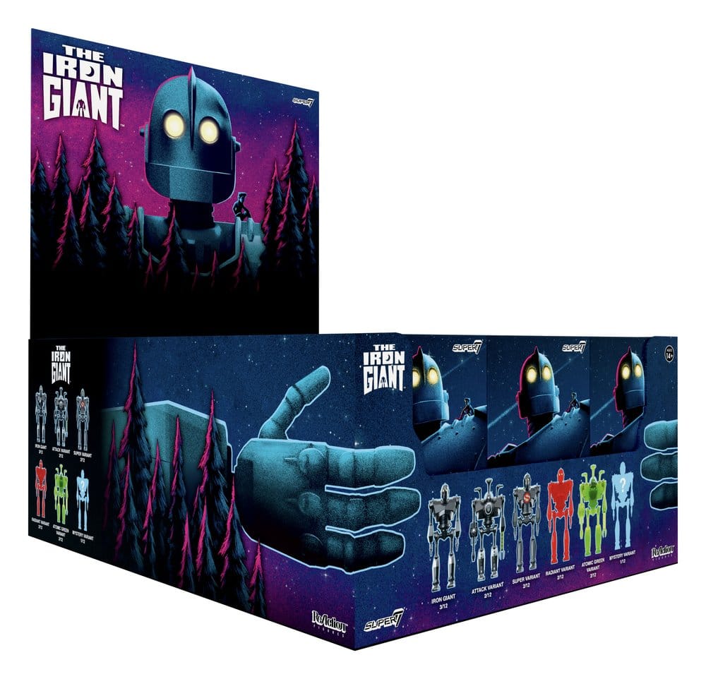 El gigante de hierro Figuras Wave 01 Blind Box Display (12) Frikytopia