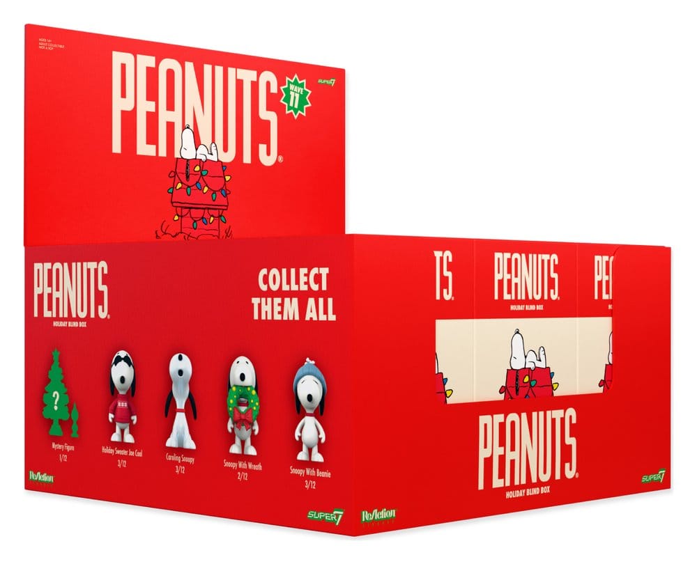 Peanuts Figuras Mini Snoopy Holiday Blind Box 10 cm (12)