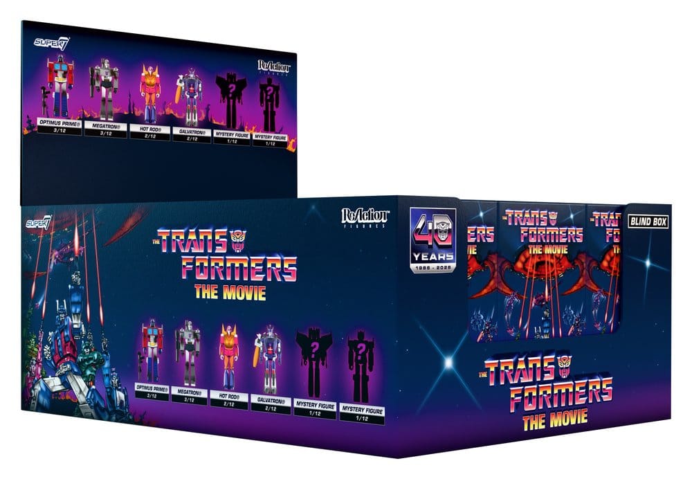 Transformers ReAction Figuras Wave 06 The Movie Blind Box 10 cm Display (12)