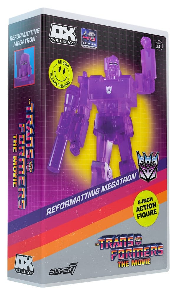 Transformers Deluxe Figura Wave 02 Reformatting Megatron (VHS, The Movie) Frikytopia