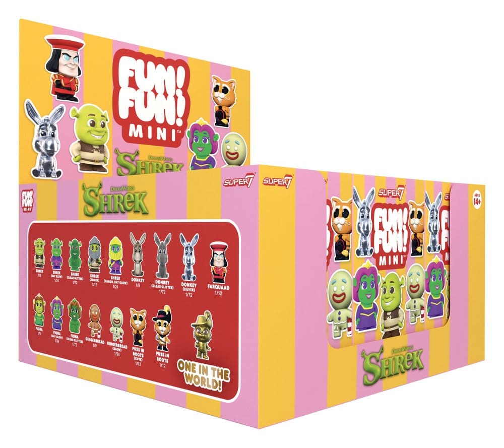 Shrek Fun! Fun! Figuras Mini Wave 01 Blind Box Display (9) Frikytopia