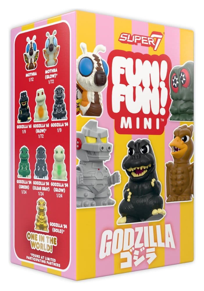 Godzilla Toho Fun! Fun! Figuras Mini Wave 01 Blind Box Display (9)