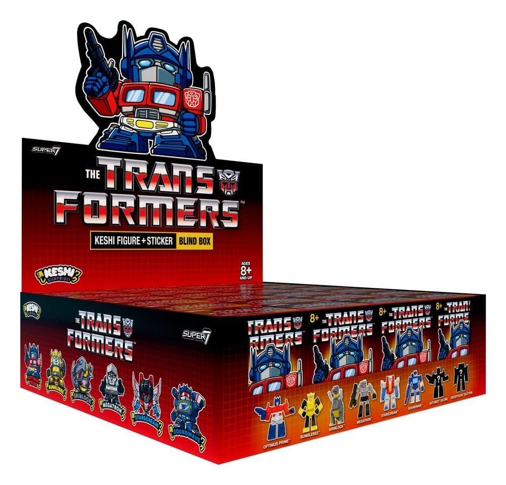 Transformers Keshi Figuras Mini Blind Box Surtido (24) Frikytopia