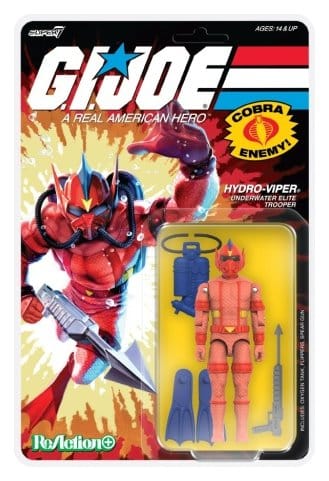 GI Joe Figura ReAction+ Wave 07 Hydro Viper (Comic) 10 cm Frikytopia