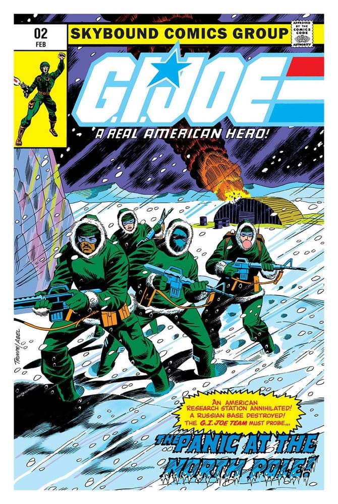 G.I. Joe ReAction+ Figura Snake Eyes (Skybound Comic Box Series, Issue #2)