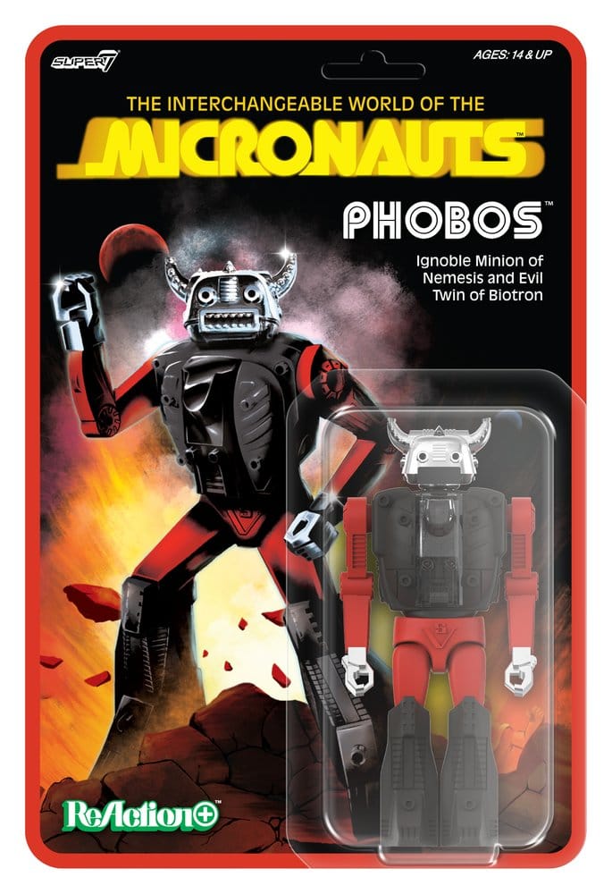 Micronauts ReAction+ Figura Wave 04 Phobos