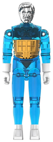 Micronauts Figura ReAction+ Wave 03 Time Traveler (Translucent Blue) 10 cm