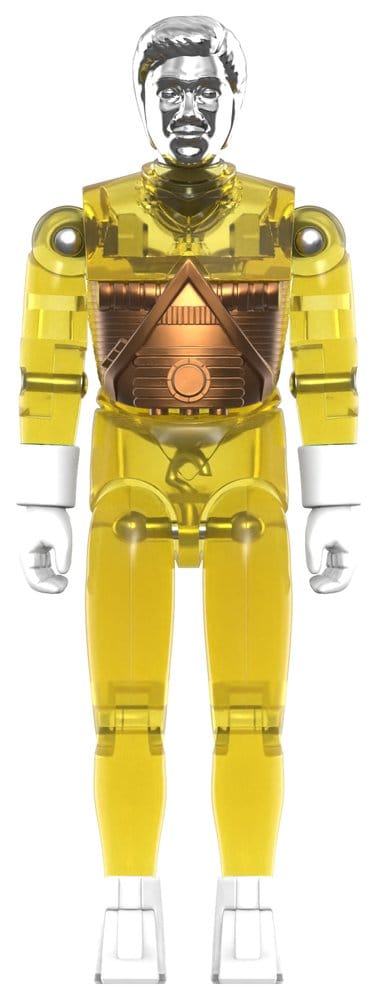 Micronauts Figura ReAction+ Wave 03 Time Traveler (Translucent Yellow) 10 cm Frikytopia