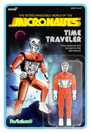 Micronauts ReAction+ Figura Wave 04 Time Traveler (Translucent Orange)