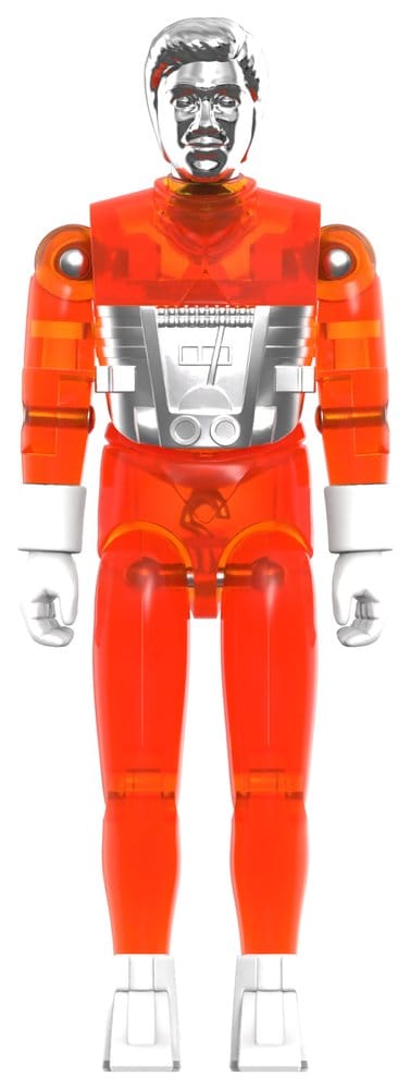 Micronauts ReAction+ Figura Wave 04 Time Traveler (Translucent Orange)