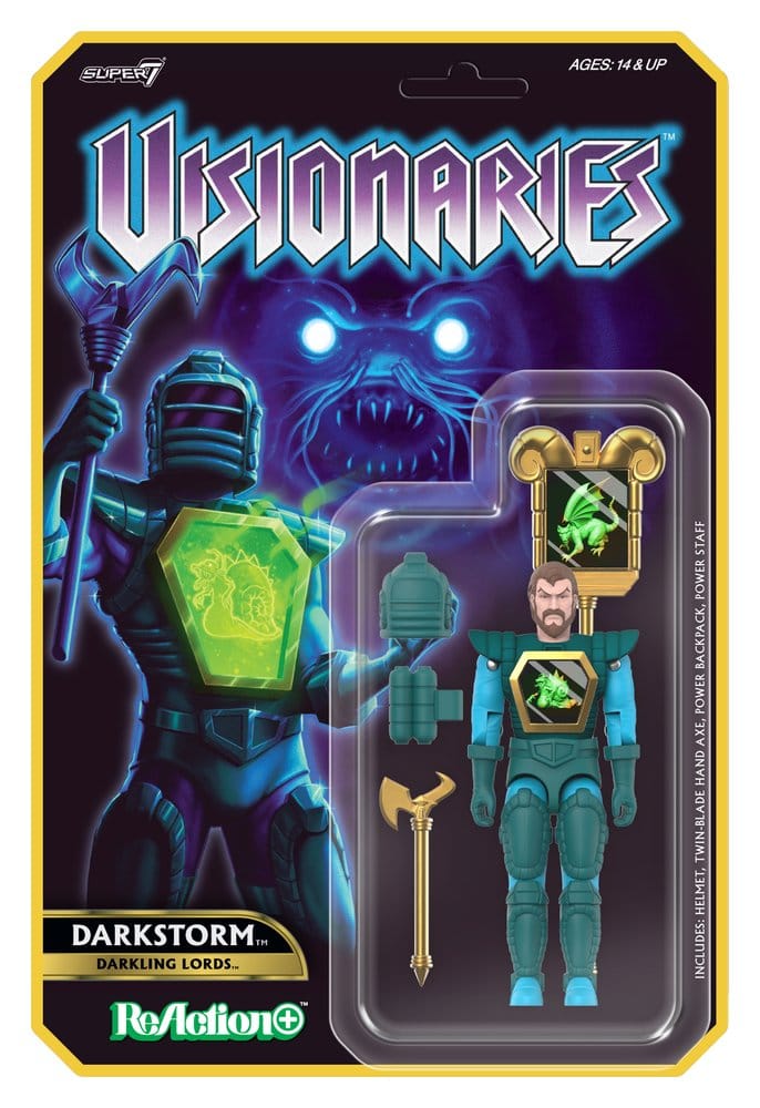 Visionaries ReAction+ Figura Wave 01 Darkstorm Frikytopia