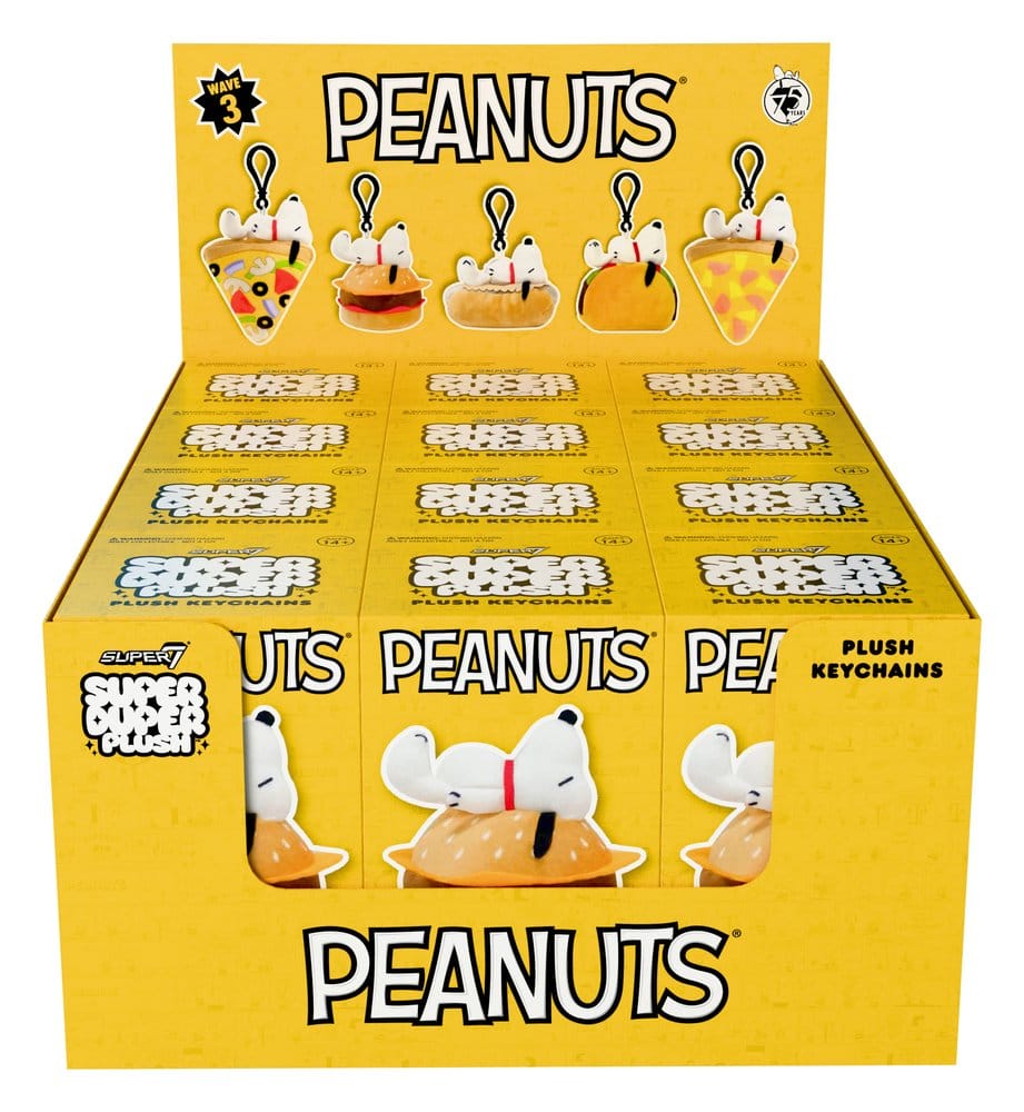 Peanuts Super Duper Peluches Wave 03 Blind Box Display (12)