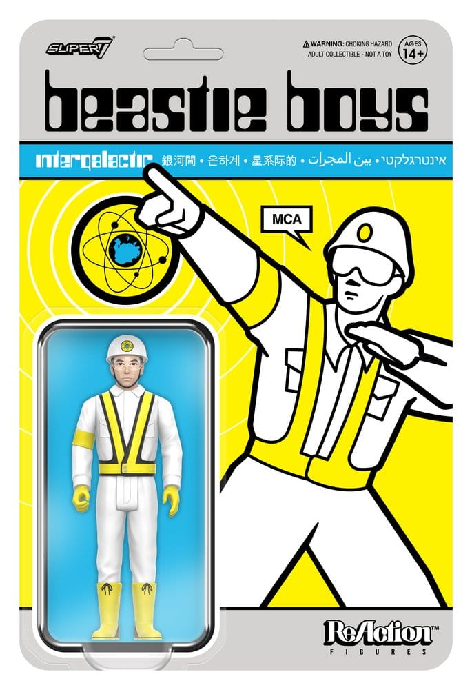 Beastie Boys ReAction Figura Wave 04 MCA (Intergalactic Crossing Guard) Frikytopia