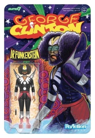 George Clinton ReAction Figura Wave 01 George Clinton Dr. Funkenstein Frikytopia