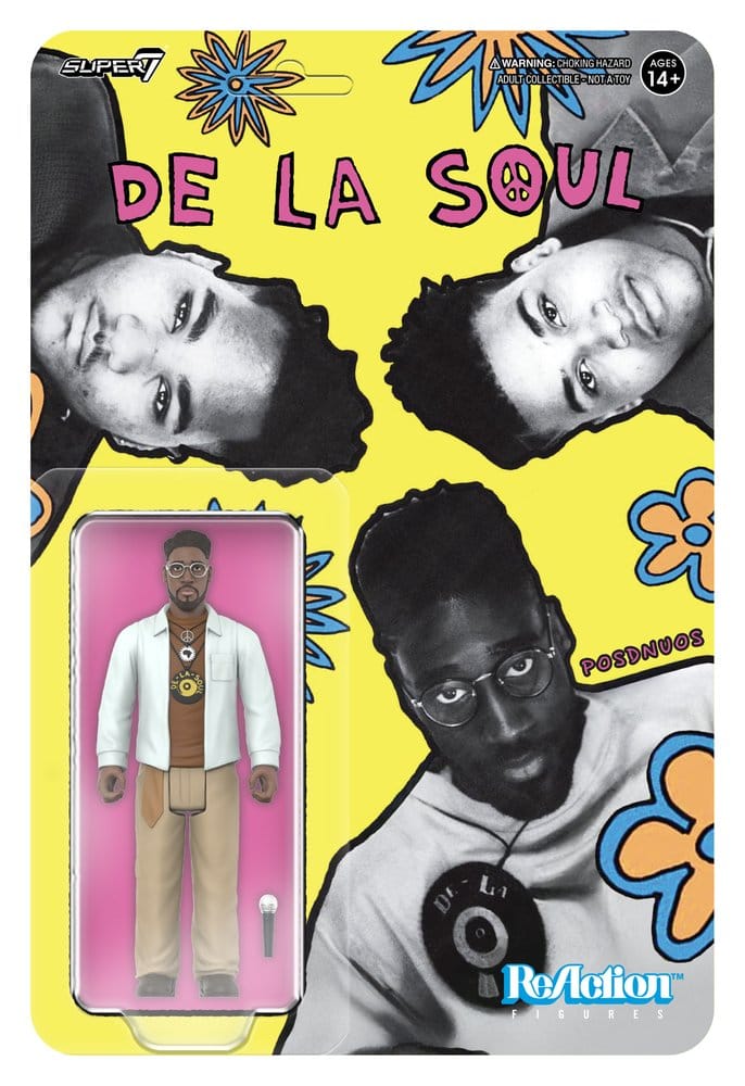 De La Soul ReAction Figura Wave 01 Kelvin "Posdnuos" Mercer (Me, Myself & I)