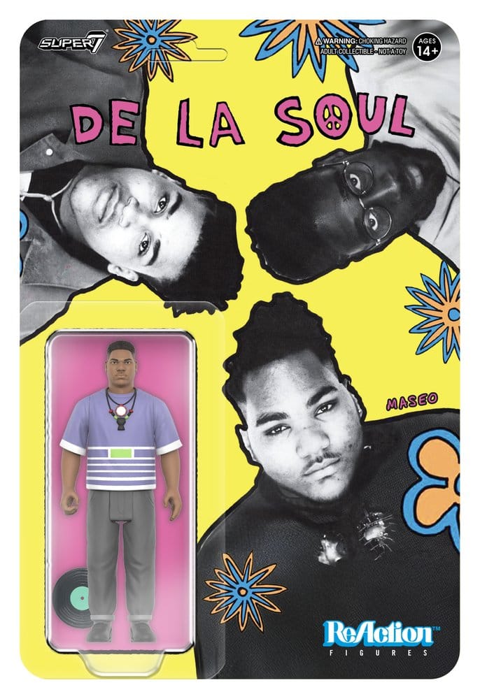 De La Soul ReAction Figura Wave 01 Vincent "Maseo" Mason (Me, Myself & I) Frikytopia