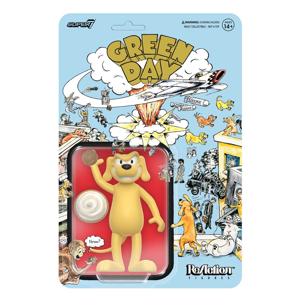Green Day Figura ReAction Dookie Dog 9 cm