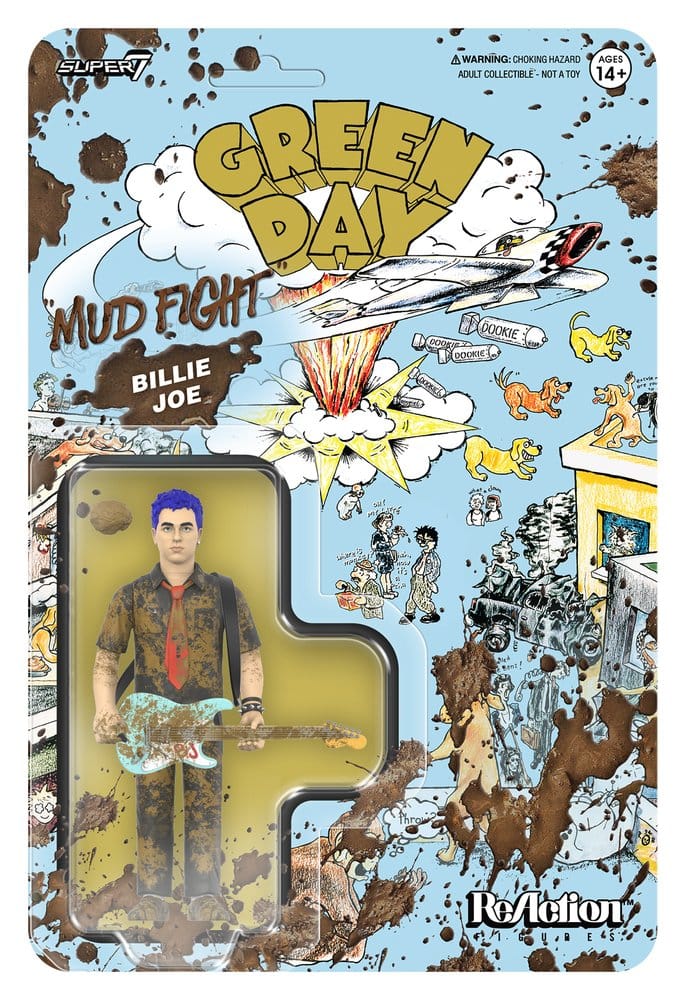 Green Day ReAction Figura Wave 01 Billie Joe Armstrong (Mud Fight)