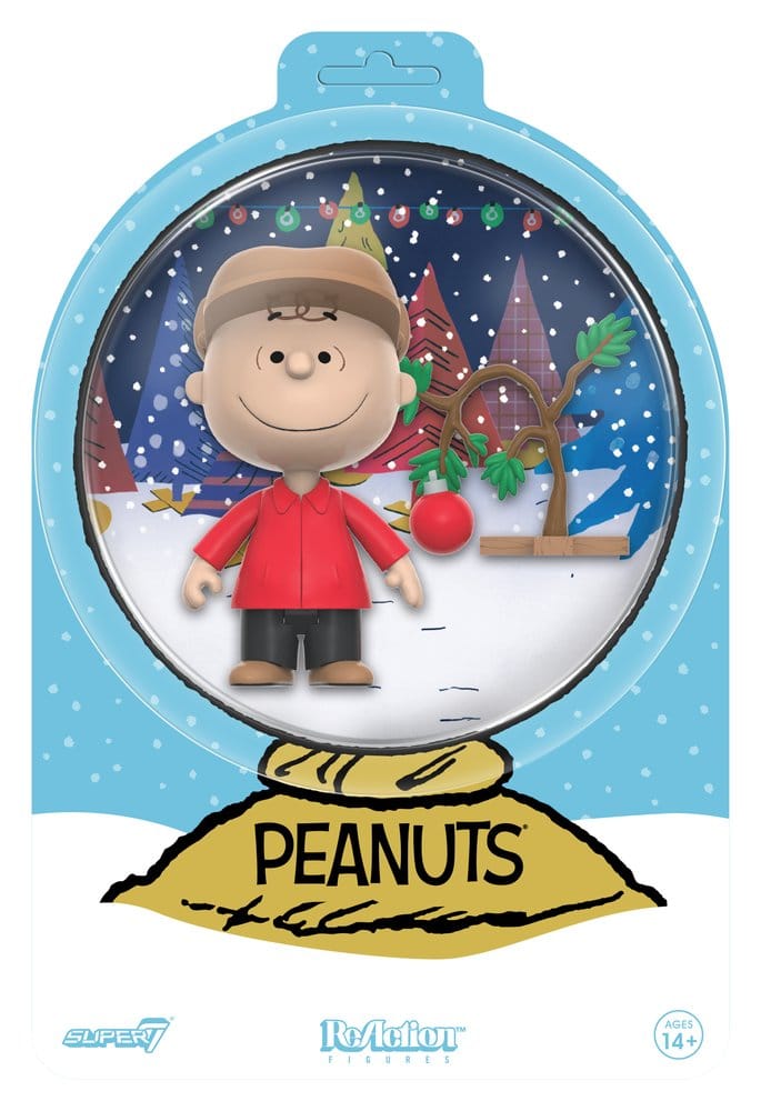 Peanuts ReAction Figura Charlie Brown and Sad Tree (Snow Globe Card Back)