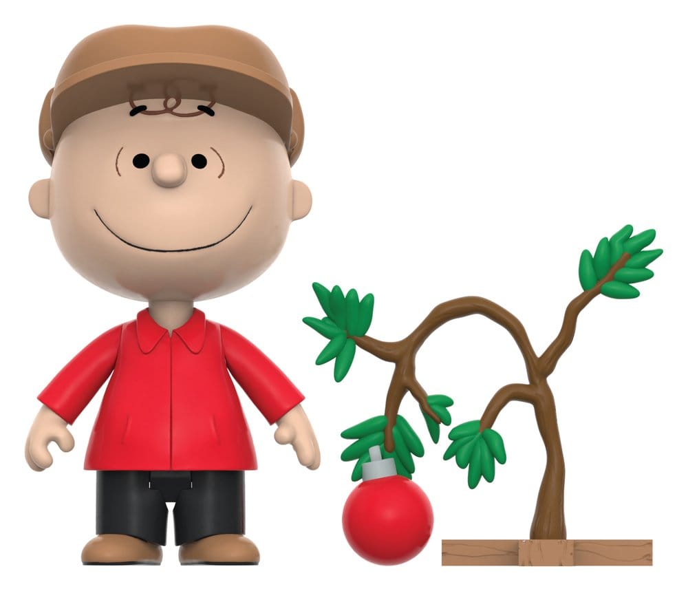 Peanuts ReAction Figura Charlie Brown and Sad Tree (Snow Globe Card Back)