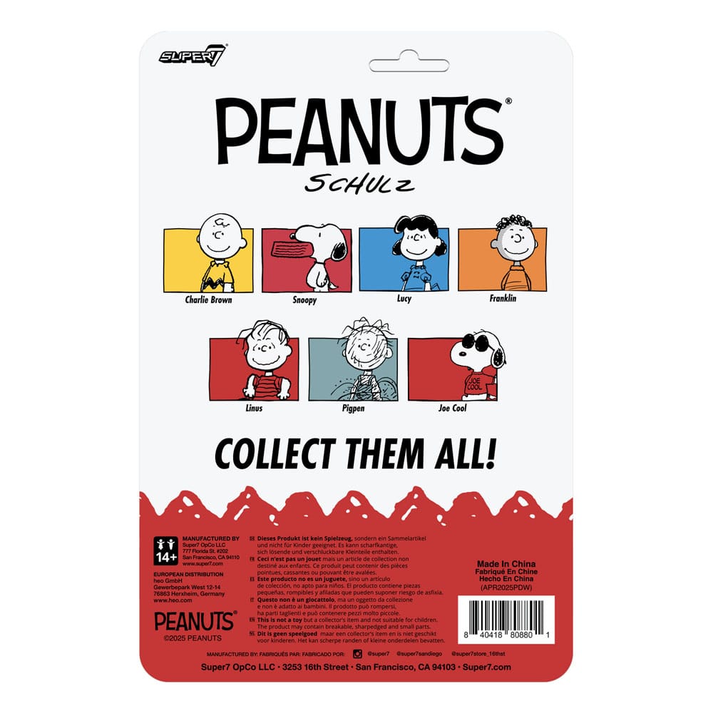 Peanuts Figura ReAction Wave 8 Joe Cool 9 cm