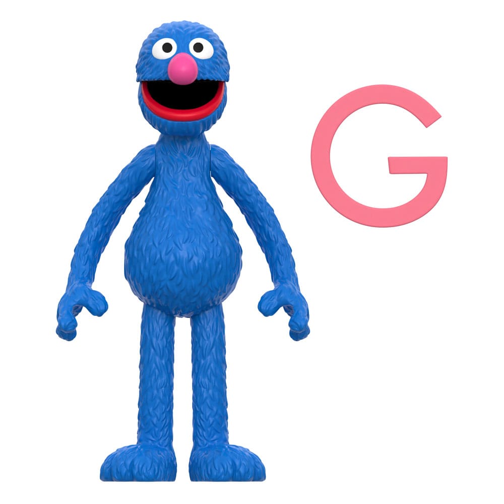 Sesame Street Figura ReAction Wave 05 Grover 10 cm Frikytopia