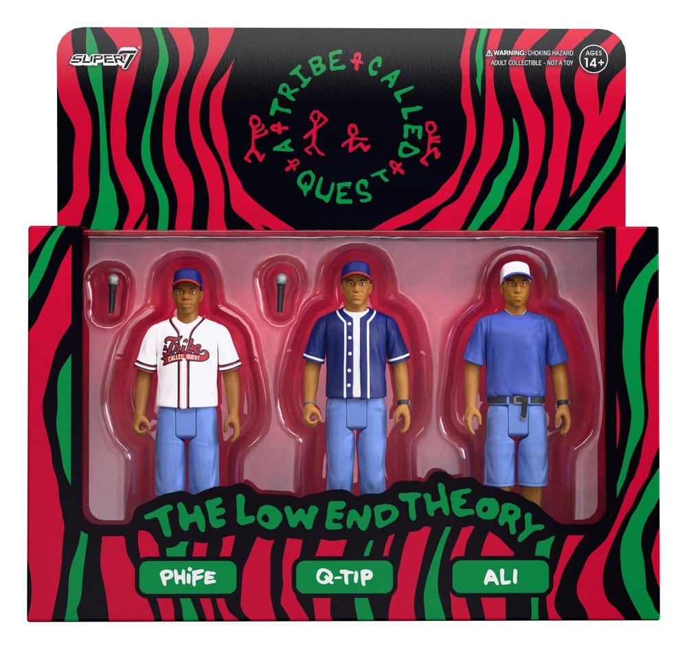 A Tribe Called Quest ReAction pack de 3 Figuras The Low End Theory
