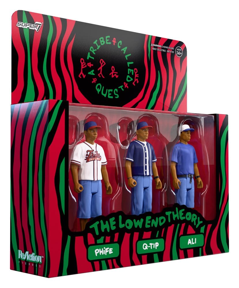 A Tribe Called Quest ReAction pack de 3 Figuras The Low End Theory