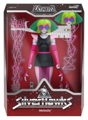 Silverhawks Ultimates Figura Wave 07 Melodia (Toon) Frikytopia