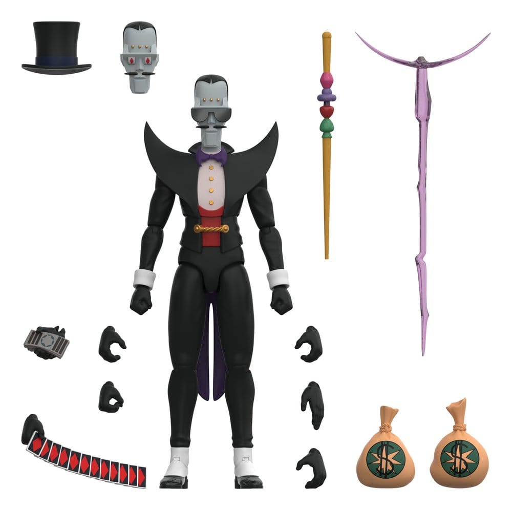 Silver Hawks Ultimates Figura Wave 08 Poker-Face (Toon)