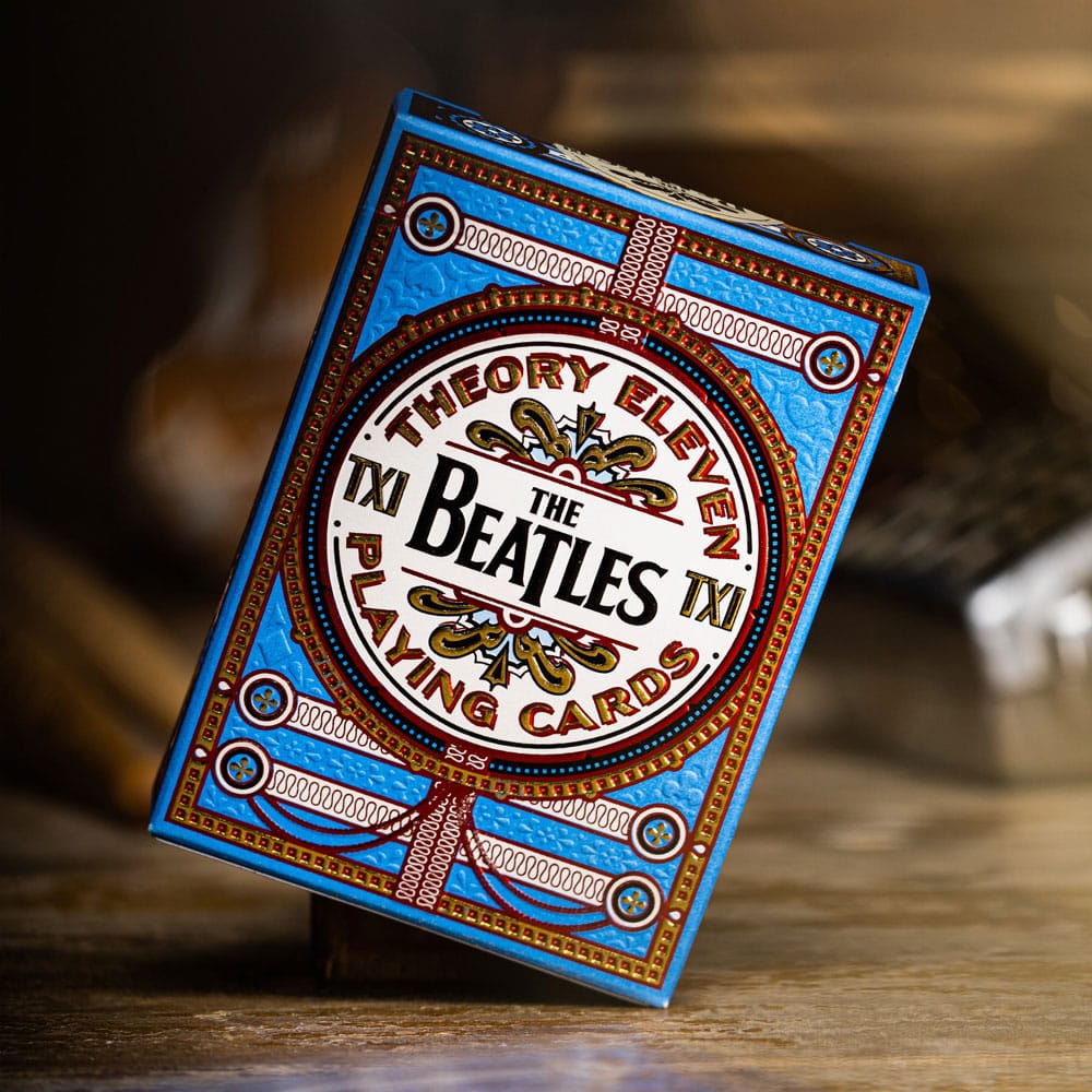 The Beatles Baraja de cartas Blue Version Frikytopia