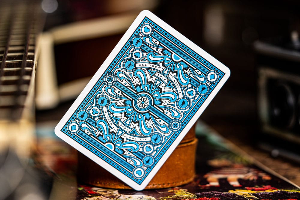 The Beatles Baraja de cartas Blue Version