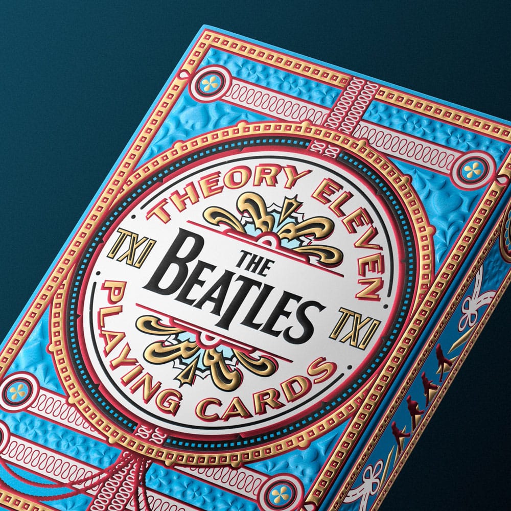 The Beatles Baraja de cartas Blue Version