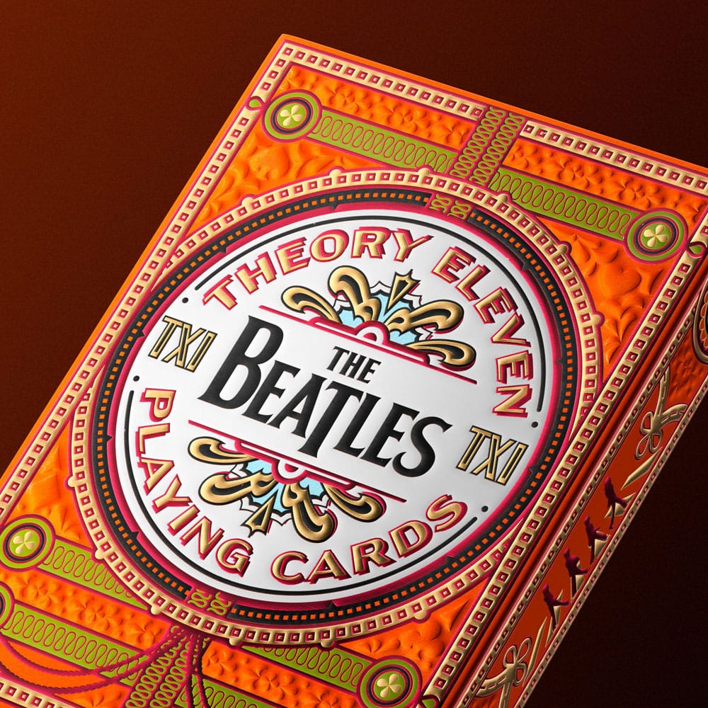 The Beatles Baraja de cartas Orange Version Frikytopia
