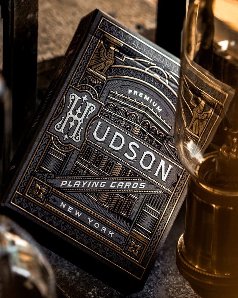 Theory 11 Baraja de cartas Hudson negro