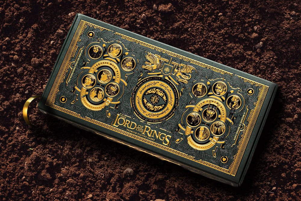 El Señor de los Anillos Baraja de cartas Premium Box Set (4 barajas)