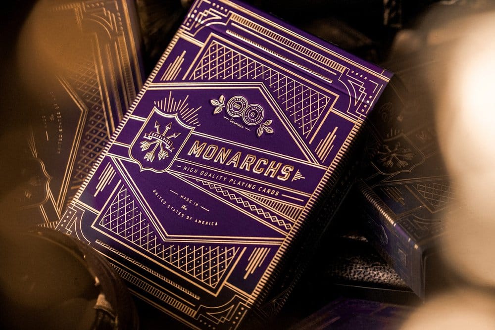 Theory 11 Baraja de cartas Monarch Purple