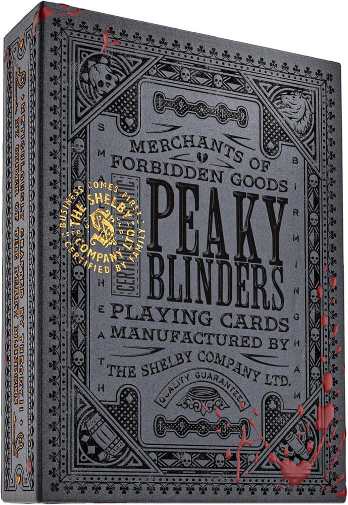 Peaky Blinders Baraja de cartas Forged In Smoke and Blood