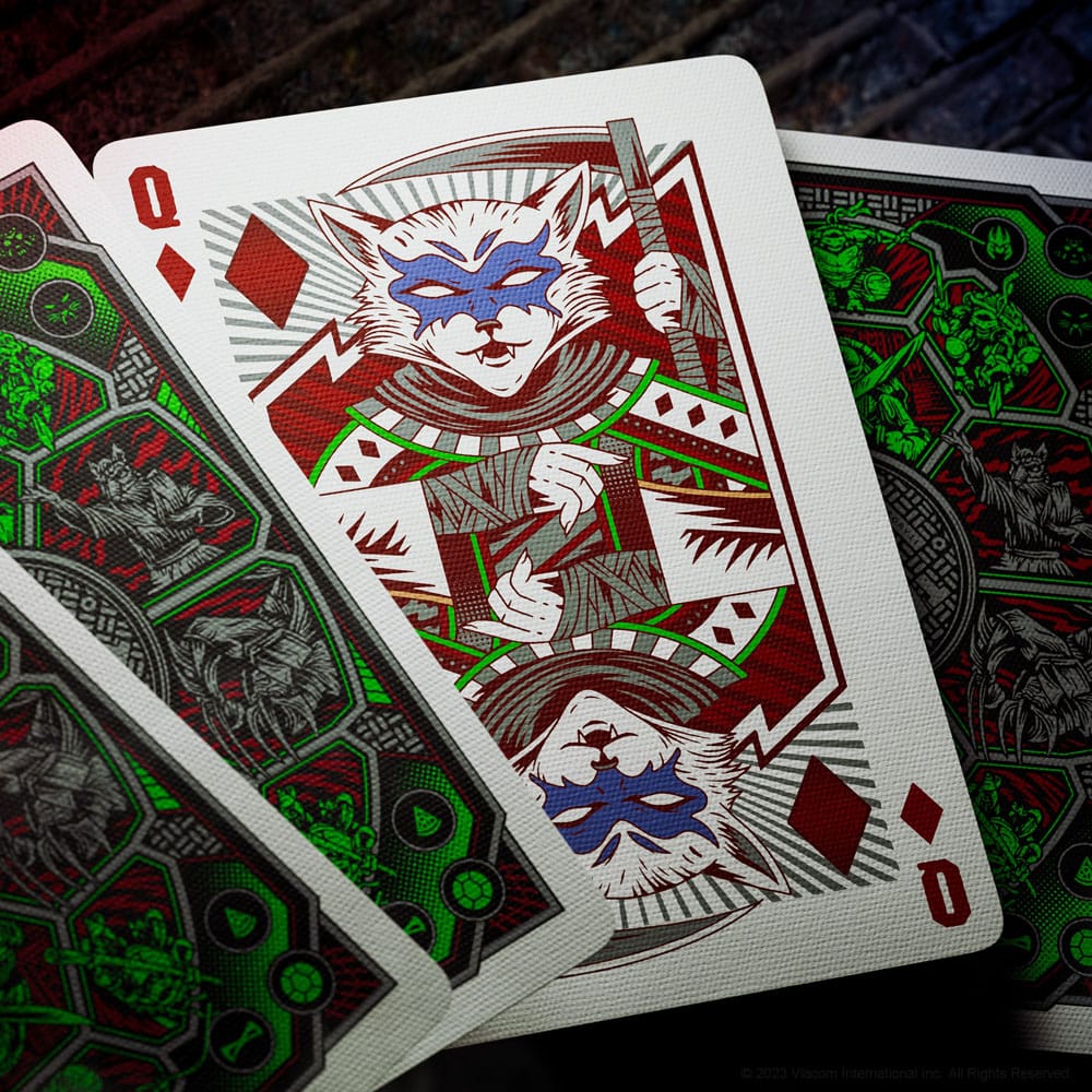 Tortugas Ninja Baraja de cartas