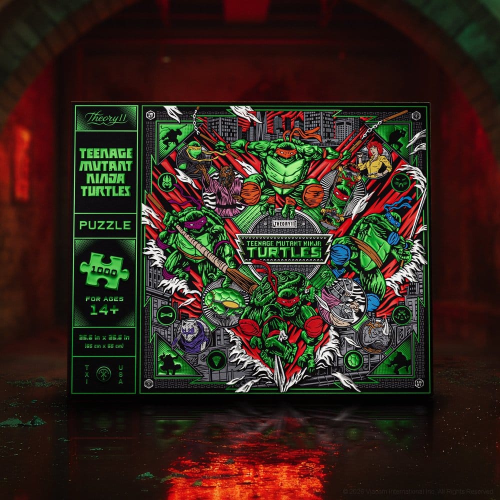 Teenage Mutant Ninja Turtles puzzle multidimensional (1000 piezas) Frikytopia