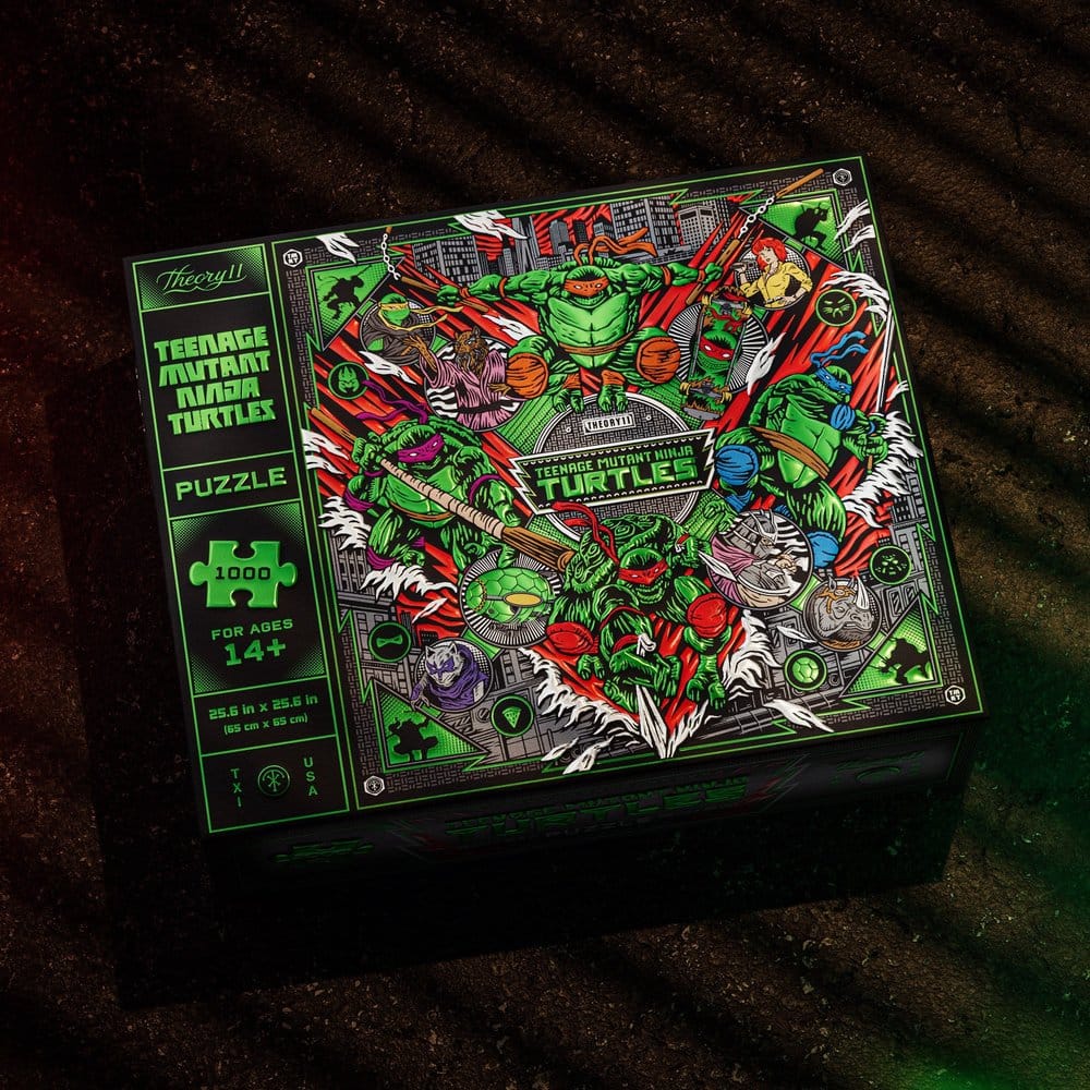 Teenage Mutant Ninja Turtles puzzle multidimensional (1000 piezas)