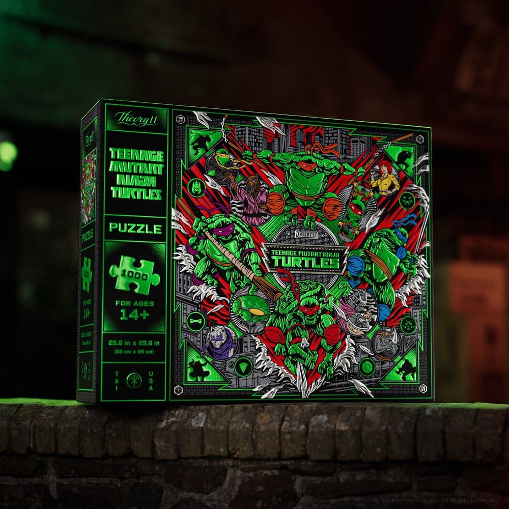 Teenage Mutant Ninja Turtles puzzle multidimensional (1000 piezas)