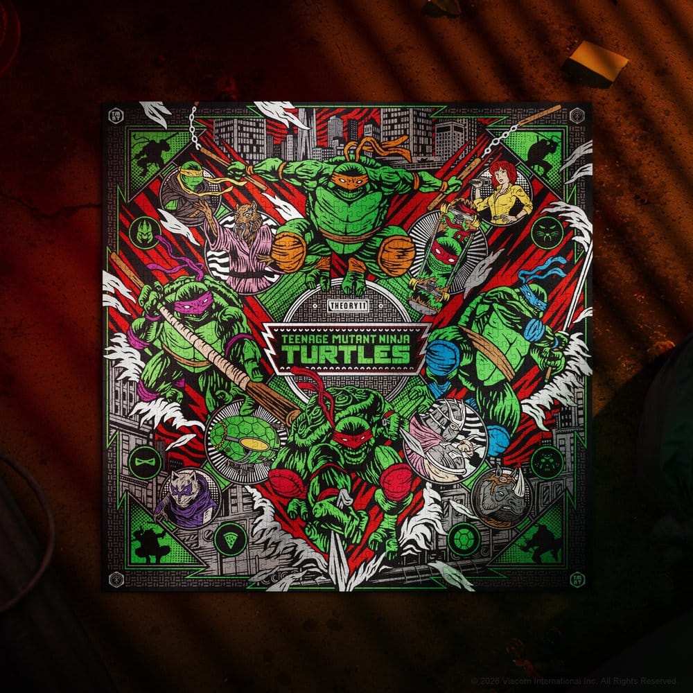 Teenage Mutant Ninja Turtles puzzle multidimensional (1000 piezas)