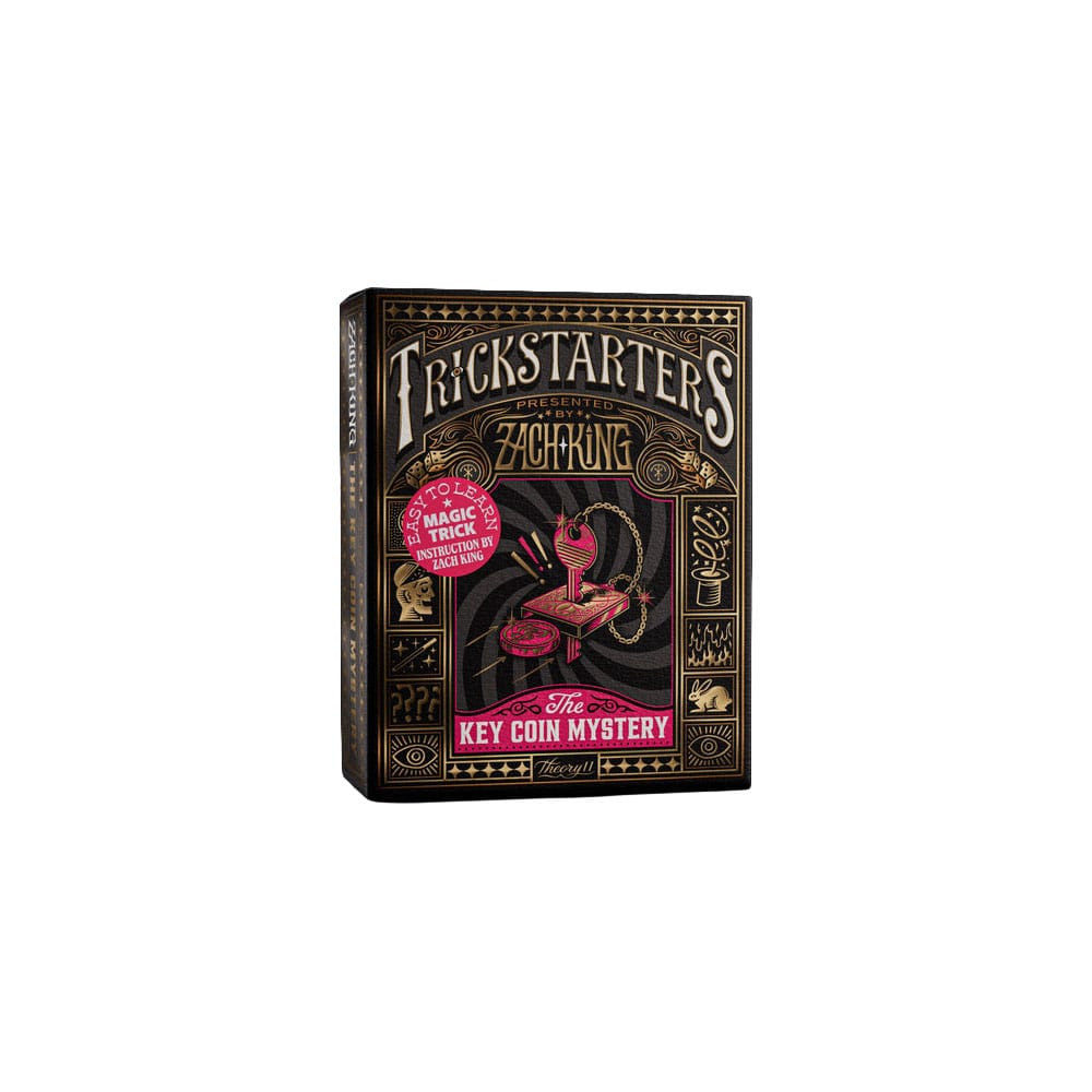 Trickstarters by Zach King Caja de trucos de magia The Key Coin Mystery Frikytopia