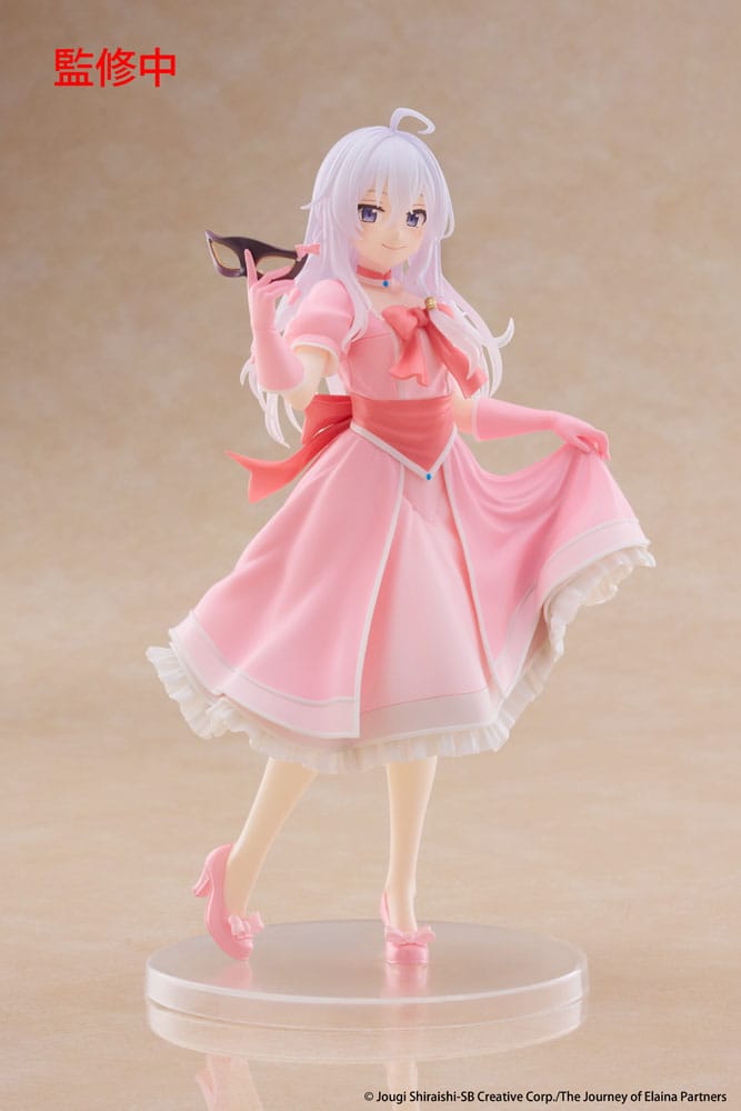 Wandering Witch: The Journey of Elaina Coreful Estatua PVC Elaina Mask & Party Dress Ver. 18 cm