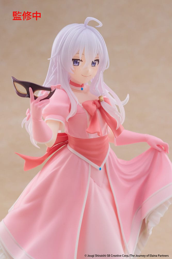 Wandering Witch: The Journey of Elaina Coreful Estatua PVC Elaina Mask & Party Dress Ver. 18 cm