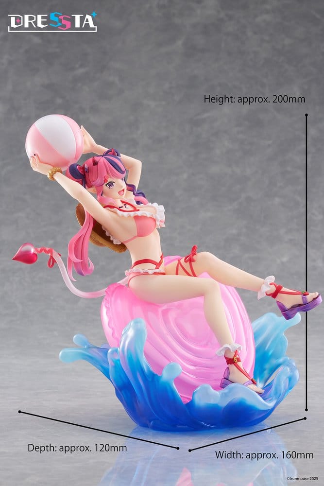 VTuber Estatua PVC Dressta Ironmouse 20 cm