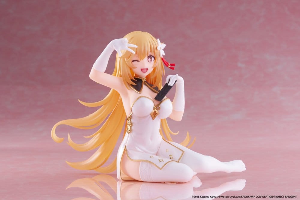 A Certain Scientific Railgun Estatua PVC Desktop Cute Figure Misaki Shokuho Chinese Dress Ver. 13 cm Frikytopia